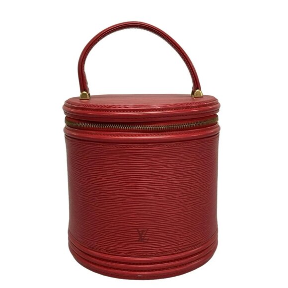 LOUIS VUITTON Cannes Castilian Red Epi Vanity Bag bran-616-100125 - Picture 1 of 10